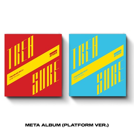 에이티즈 (ATEEZ) - [TREASURE EP.3 : One To All] META ALBUM (Platform ver.) (랜덤버전)