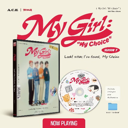 에이스 (A.C.E) - 미니 6집 [My Girl : &quot;My Choice”] (My Girl Season 3 ver.)