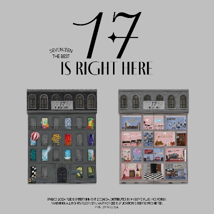 세븐틴 (SEVENTEEN) - 베스트 앨범 [17 IS RIGHT HERE] (Random Ver.)