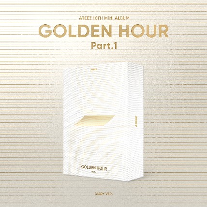 에이티즈 (ATEEZ) - 미니앨범 10집 [GOLDEN HOUR : Part.1] (DIARY Ver.)