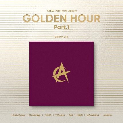 에이티즈 (ATEEZ) - 미니앨범 10집 [GOLDEN HOUR : Part.1] (Digipak Ver.) (Set Ver.)